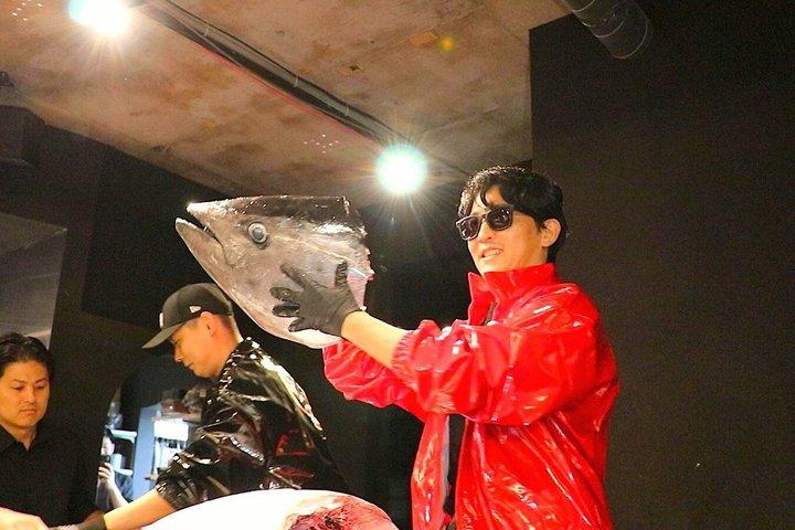 東京：無制限寿司＆ドリンク付きマグロカットショー