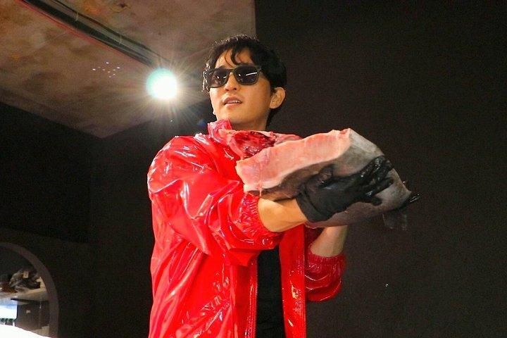 東京：無制限寿司＆ドリンク付きマグロカットショー
