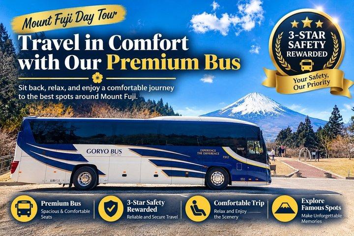 Mount Fuji Full Day Sightseeing Tour from Tokyo