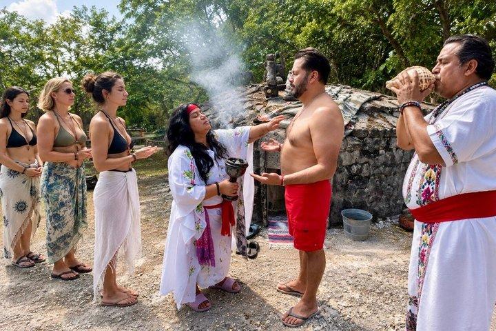 Mayan Temazcal & sacred cenote experience