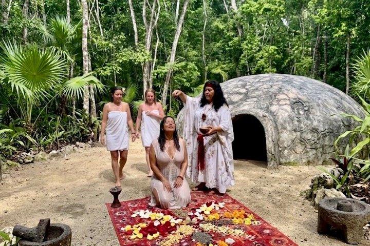 Mayan Temazcal & sacred cenote experience