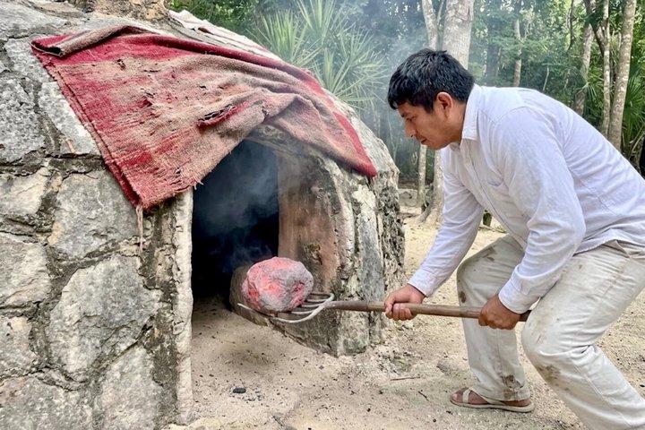 Mayan Temazcal & sacred cenote experience