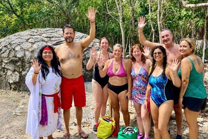 Mayan Temazcal & sacred cenote experience