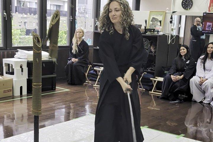 Tokyo Samurai Experience: Try Cutting with a Real Japanese Sword