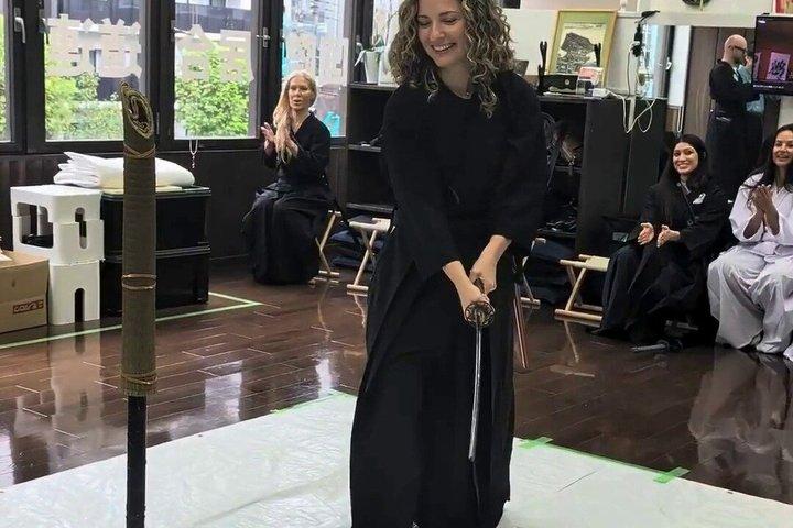 Tokyo Samurai Experience: Try Cutting with a Real Japanese Sword