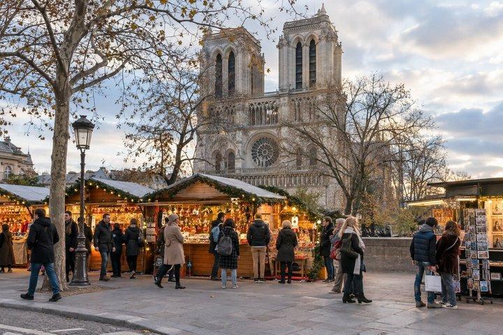 クリスマス パリ プライベートツアー：ノートルダム、コーヒー＆フランス語菓子