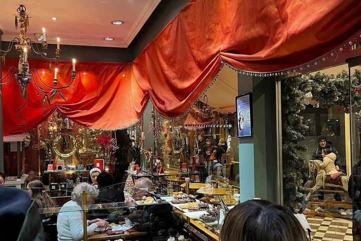 クリスマス パリ プライベートツアー：ノートルダム、コーヒー＆フランス語菓子