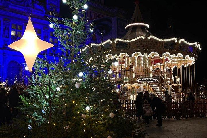 クリスマス パリ プライベートツアー：ノートルダム、コーヒー＆フランス語菓子
