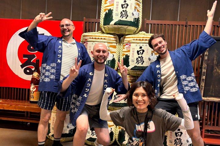 Kobe Sake Tour with Expert Guide: 3+ Breweries, Tastings Included