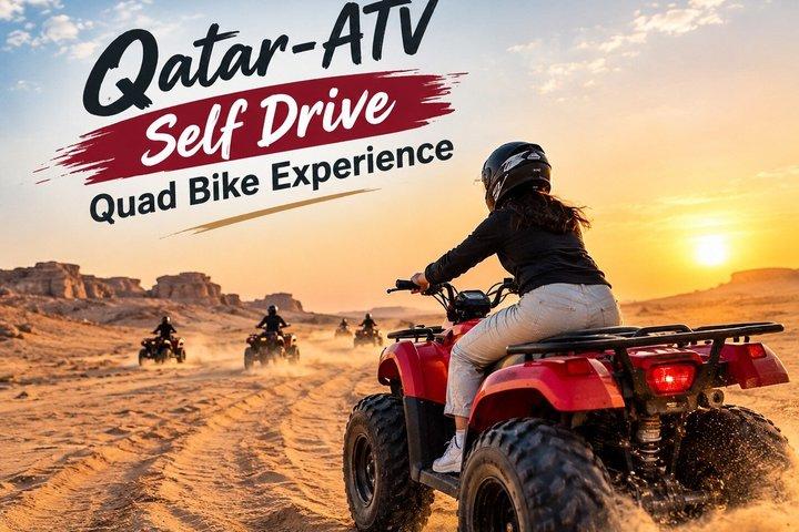 カタール - ATV セルフドライブ クワッド バイク体験