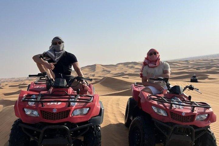 カタール - ATV セルフドライブ クワッド バイク体験