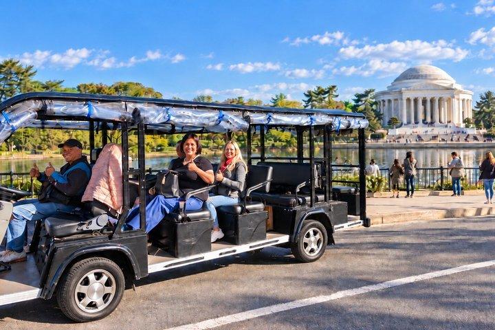 Washington DC: Easy Sightseeing Guided Monuments Tour by E-Cart