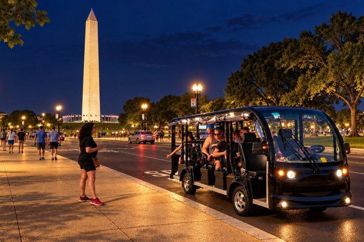 Washington DC: Easy Sightseeing Guided Monuments Tour by E-Cart