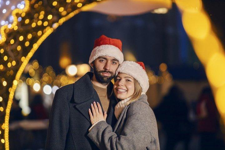 ウィーンのクリスマスマーケットでのプライベート写真撮影