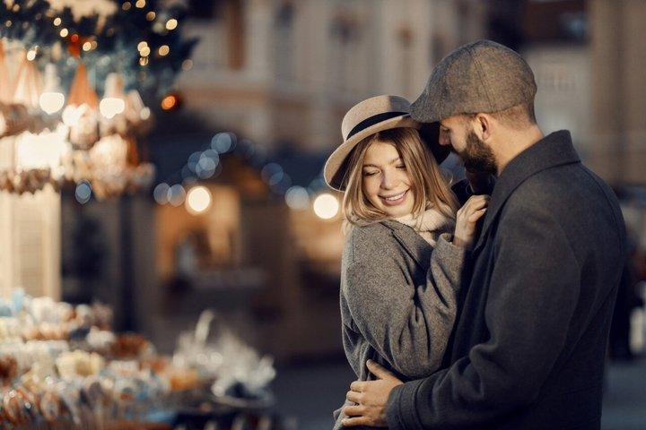 ウィーンのクリスマスマーケットでのプライベート写真撮影