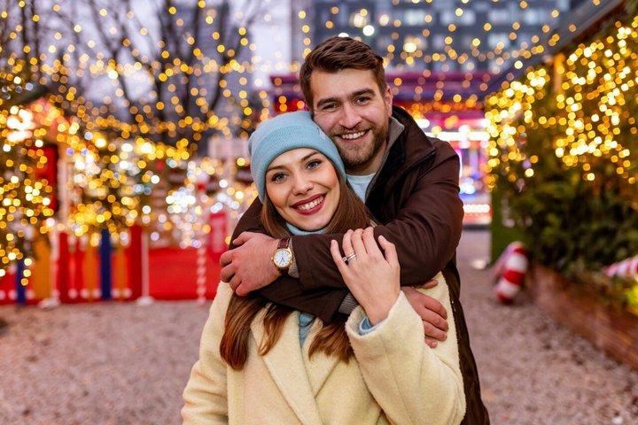 ウィーンのクリスマスマーケットでのプライベート写真撮影