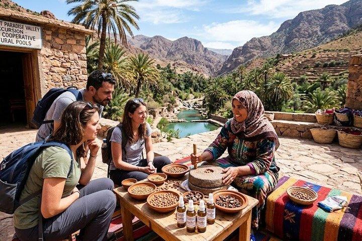 Paradise Valley swimming & Atlas Mountains Tour from Taghazout