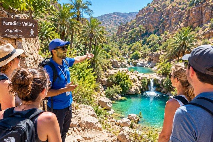 Paradise Valley swimming & Atlas Mountains Tour from Taghazout