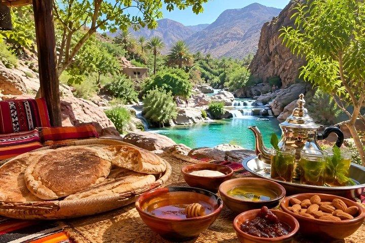 Paradise Valley swimming & Atlas Mountains Tour from Taghazout