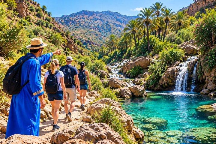 Paradise Valley swimming & Atlas Mountains Tour from Taghazout