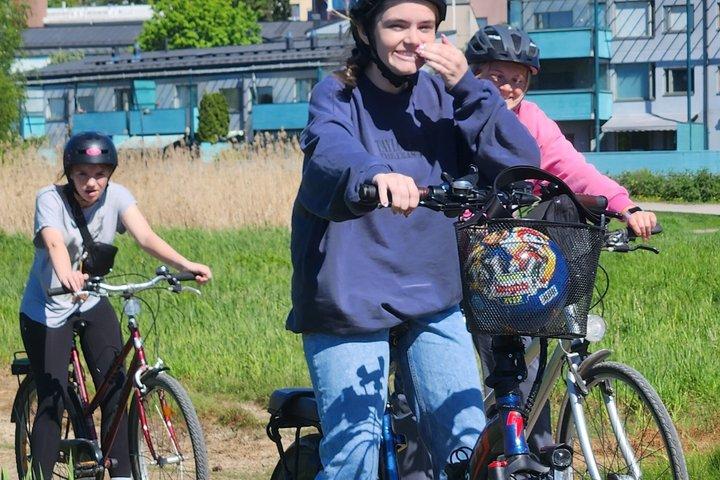 Helsinki Fahrrad- oder E-Bike-Tour, Sauna & vegetarisches BBQ