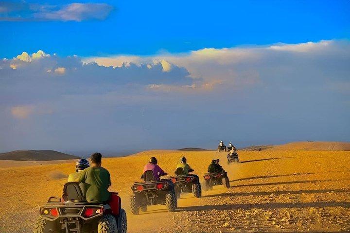 Desert ATVs Quad Experience & starlit dinner_ show under stars