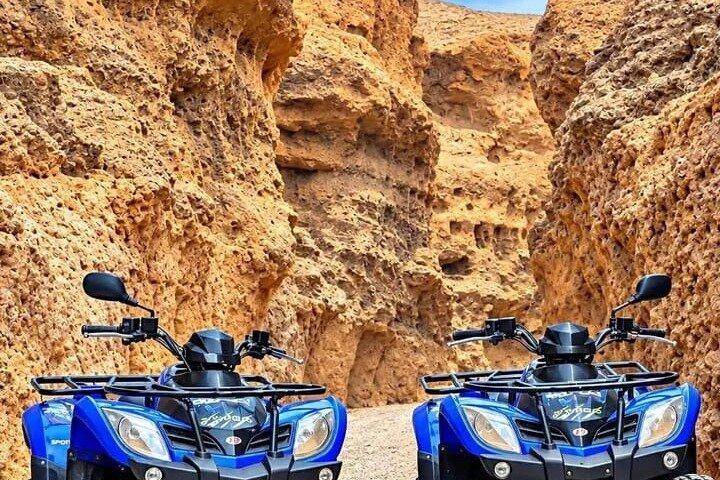 Agafay desert Quad & camel Experiences dinner under stars & show