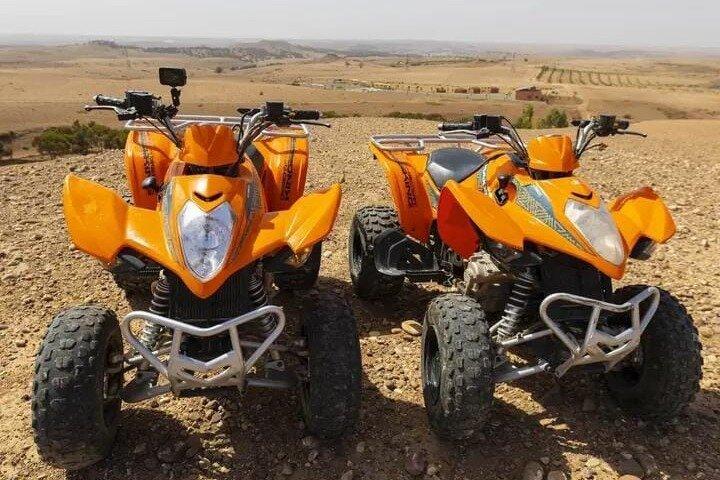 Agafay desert Quad & camel Experiences dinner under stars & show