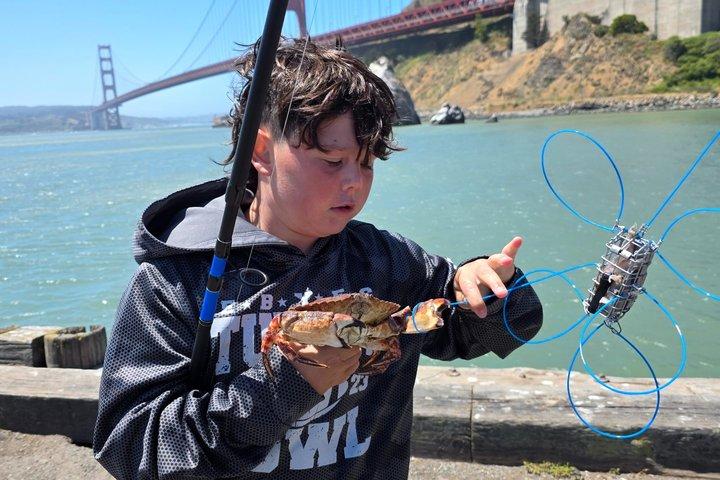 Catch Crab Under the Golden Gate Bridge
