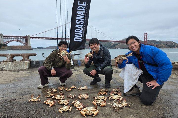 Catch Crab Under the Golden Gate Bridge