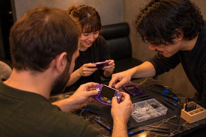 Tokyo: Game Boy Advance Mod Workshop in Shibuya
