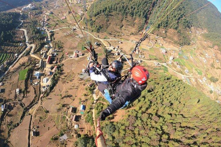 Tandem Paragliding in Kathmandu
