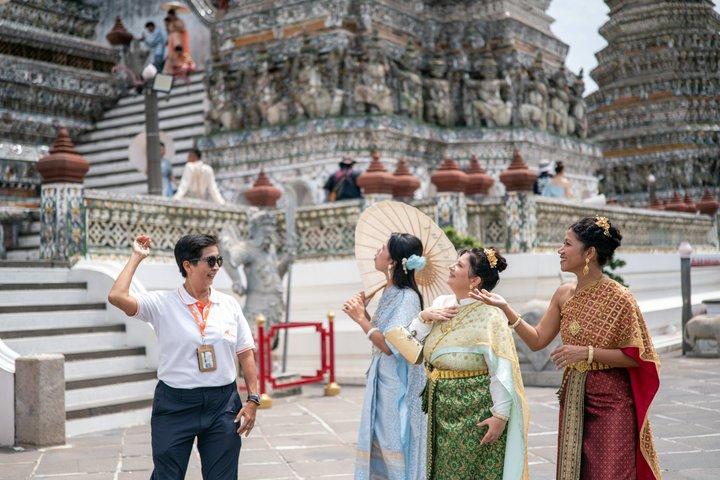 プライベート半日バンコク運河、ワット・อรun、王宮