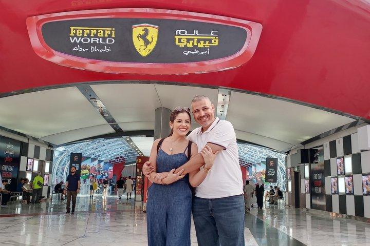 Abu Dhabi: Ferrari World & Warner Bros or Sea World from Dubai