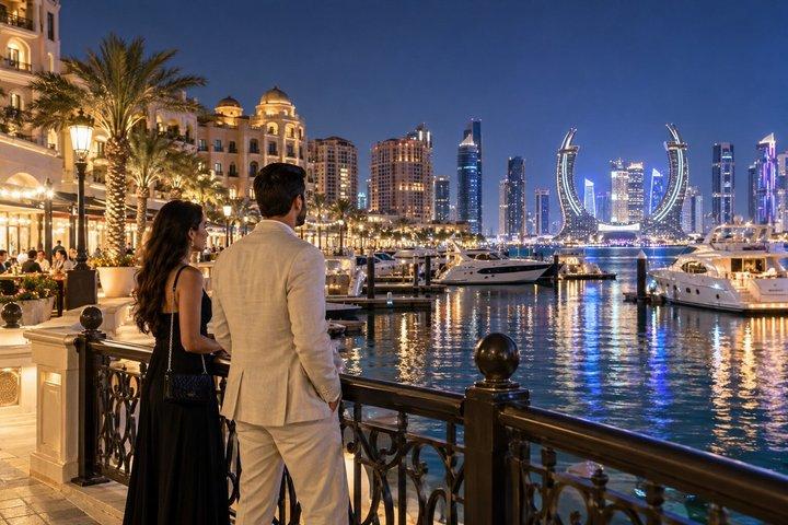 クルーズターミナルからグランドドーハ市内観光、空港＆ホテル送迎