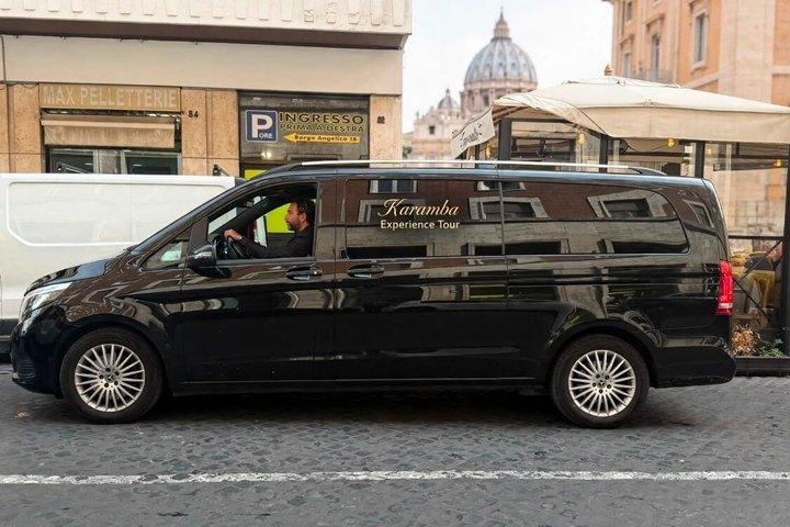 ローマから空港、クルーズ港までの交通手段