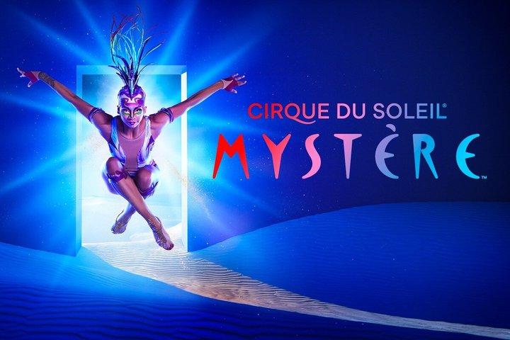 Soirée à Vegas : Mystère par Cirque du Soleil et vol en hélicoptère