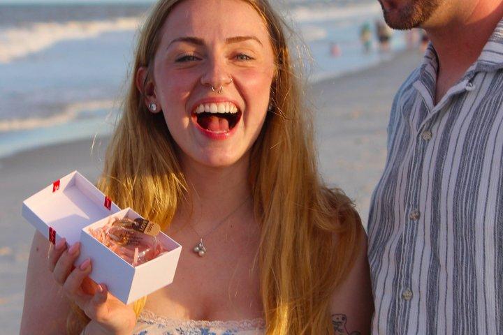 St Augustine: Surprise Sunset Beach Proposal & Engagement