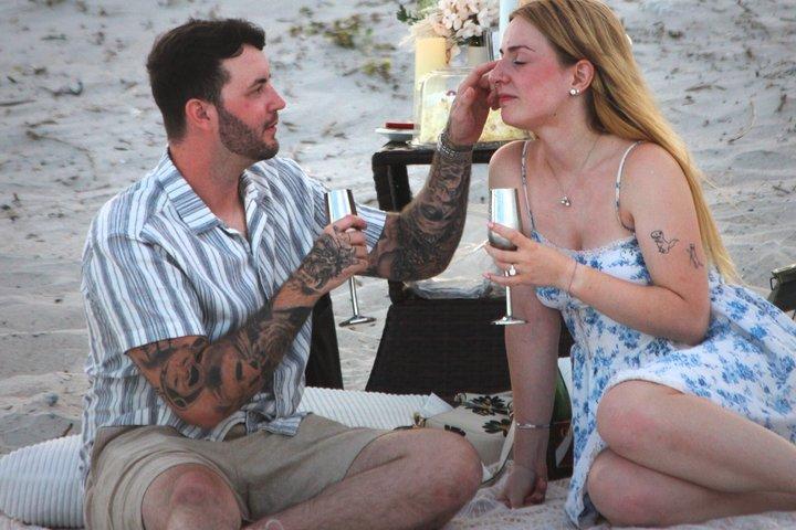 St Augustine: Surprise Sunset Beach Proposal & Engagement