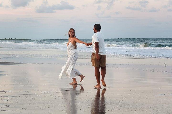 St Augustine: Surprise Sunset Beach Proposal & Engagement