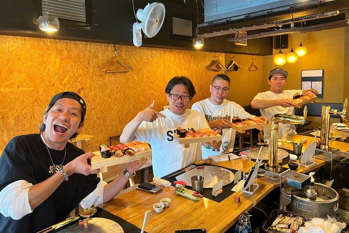 「BE A SUSHI MASTER」すし料理教室