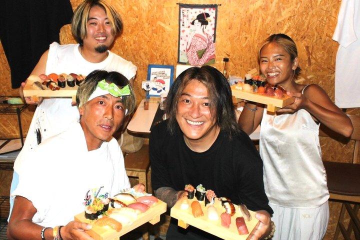 「BE A SUSHI MASTER」すし料理教室