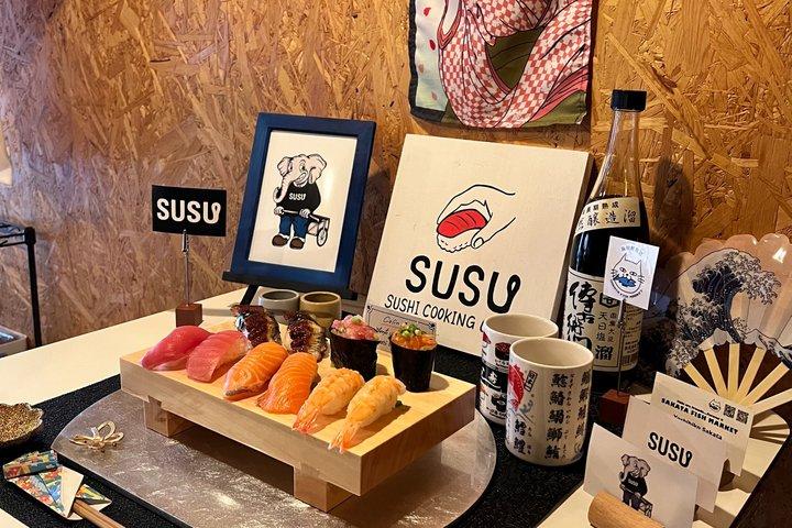 「BE A SUSHI MASTER」すし料理教室