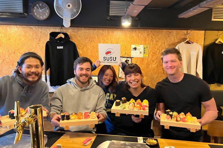 「BE A SUSHI MASTER」すし料理教室
