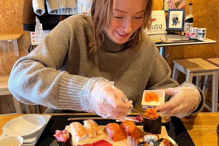 「BE A SUSHI MASTER」すし料理教室