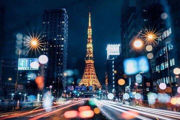 東京タワー：日本の象徴的なランドマークと息をのむような街の景色