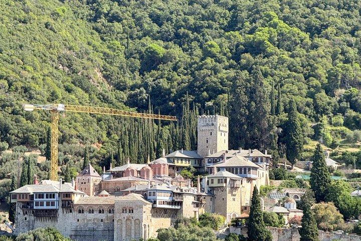From Ouranoupolis: Mount Athos Monasteries Sightseeing Cruise
