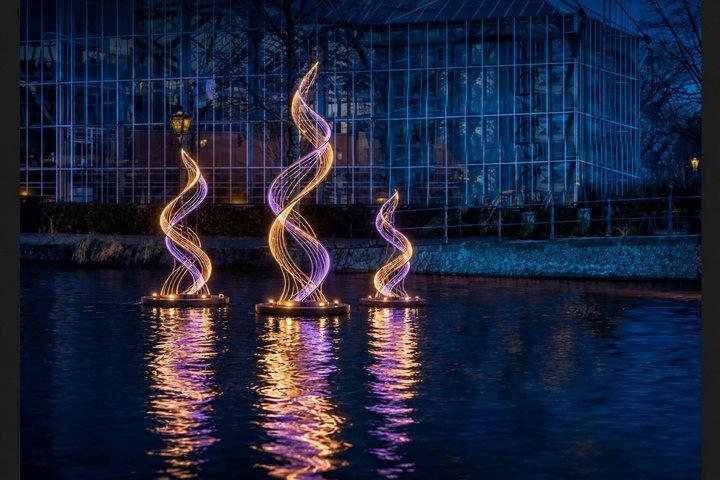 Amsterdam: German-Language Winter Light Canal Cruise