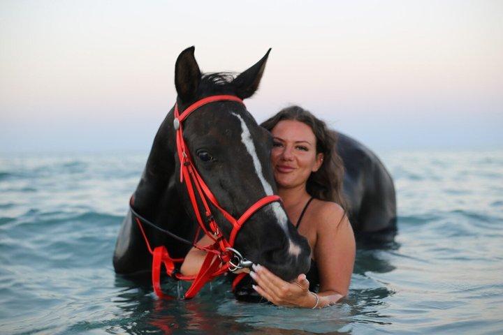 ハルガダ：朝または夕方の乗馬と水泳