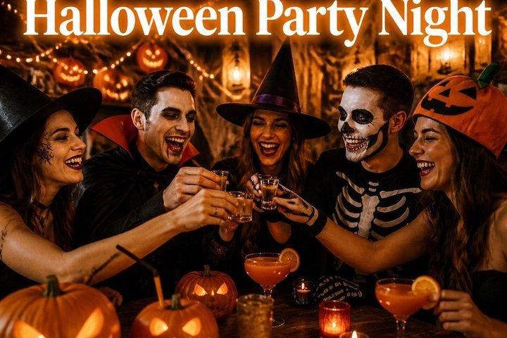 Barcelona Halloween Party Pass- Boat, Bus or Rooftop + Club Entry